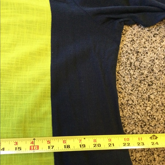 XXL Green and navy dress/tunic top from India - Picture 8 of 11